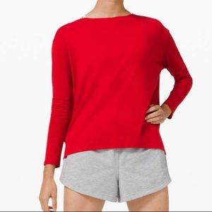 Lululemon Back in Action Long Sleeve Shirt